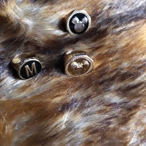 Bershka Disney Anniversary Graduation rings